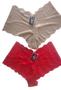 Imagem de Kit 2 calcinhas feminina calesson,shortinho,renda,luxo