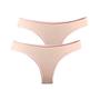 Imagem de Kit 2 Calcinhas Tanga Try Basics Algodão Cotton Básica Lisa Moda Lingerie