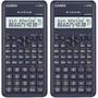 Imagem de KIT 2 Calculadora Científica Casio FX-82MS 2nd Edition 240 Funções S-VPAM Visor 2 Linhas FX82MS2S4DH - 2 Unidades