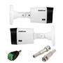 Imagem de Kit 2 Camera intelbras para Dvr VHL 1120B IP66 externa HD 720P + Conectores