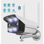 Imagem de kit 2 Camera Ip Externa A Prova D Agua Wifi Visao Noturna Hd Ip65