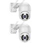 Imagem de Kit 2 Câmera Ip yoosee ptz speed dome Prova D'água Infravermelho Externa Wifi Hd - Smart Câmera