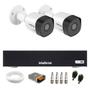 Imagem de Kit 2 Câmeras Intelbras HD 720p VHD 3120 B G7 com Lente 3,6mm Visão Noturna 20m IP67 + Dvr Intelbras MHDX 1004-C 4 Canais