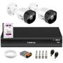 Imagem de Kit 2 Câmeras Intelbras VHD 3530 B 5MP HDCVI Bullet Visão Noturna 30m IP67 + DVR Intelbras IMHDX 5108 8 Canais + HD 1TB Purple