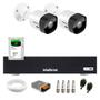 Imagem de Kit 2 Câmeras Intelbras VHD 3530 B 5MP HDCVI Bullet Visão Noturna 30m IP67 + DVR Intelbras MHDX 3004-C 4 Canais + HD 1TB BarraCuda