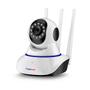 Imagem de Kit 2 Câmeras Robô IP Wifi HD 720p Com áudio e Visão Noturna Tudo Forte + DVR Gravador TFHDX 3304 4 Canais + HD 1TB Skyhawk