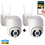 Imagem de Kit 2 Câmeras Segurança Wi-Fi Smart Câmeras Abq-A8 Resolução