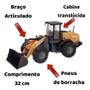 Imagem de Kit 2 Caminhão Iveco + 2 Trator Case Carregadeira Miniatura