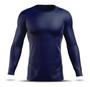 Imagem de Kit 2 Camisa Blusa Térmica Manga Longa Dryfit Academia Treino Pescaria Esportiva Fitness Solar UV+50