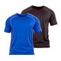 Imagem de Kit 2 camisas dry fit masculina academia fitness treino corrida