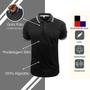 Imagem de Kit 2 Camisas Masculina Gola Polo Slim 100% Algodão Slim