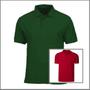 Imagem de Kit 2 Camisas Polo Masculina Piquet 100% poliéster