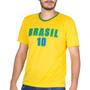 Imagem de Kit 2 Camiseta Do Brasil Masculina Copa Do Mundo Manga Curta