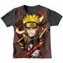 Imagem de Kit 2 Camiseta Infantil Goku e Shippuden Anime Dragon Ball Naruto Manga Curta