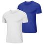 Imagem de Kit 2 Camiseta Masculina Esportiva Dry Fit Camisa Gola Redonda Lisa