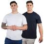 Imagem de Kit 2 Camisetas Básicas Masculinas Algodão Premium