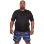 Imagem de Kit 2 Camisetas Masculina Plus Size Manga Curta Dry Fit Lisa Proteção Solar UV Térmica Camisa Treino Academia Praia