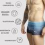Imagem de Kit 2 Camisetas Regatas Dry 1 Sunga Estampada Boxer Premium
