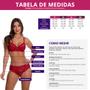 Imagem de KIT 2 Camisolas em Microfibra e Renda Sem Bojo Estilo Sedutor - V114