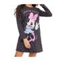 Imagem de Kit 2 Camisolas Manga Longa Infantil Estampada Minnie