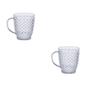 Imagem de Kit 2 Caneca Chás e Café Luxxor 400 ML Plástico Cristalino 1143 Paramount