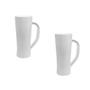 Imagem de Kit 2 Caneca Chopp Branco 430Ml Plástico Premium