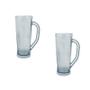 Imagem de Kit 2 Caneca Chopp Cristal Transparente 430Ml Plástico