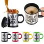 Imagem de kit 2 Caneca Mixer Automática Mistura Fácil Café Chá Chocolate Shake Suco Leite 400ml com pilha AAA