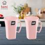 Imagem de Kit 2 Canecas Cappuccino com Alça Rosa UZ