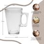 Imagem de Kit 2 Canecas Cappuccino Com Alça Vidro Resistente Servir Café Leite Chocolate Expresso 225ml