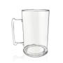 Imagem de Kit 2 Canecas Chopp 450 Ml Transparente Acrílico