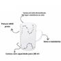 Imagem de Kit 2 Canecas De Vidro Borossilicato Resistente ao Calor Bug 280ml - Lyor 2950