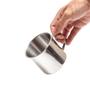 Imagem de Kit 2 Canecas Inox Pequena N.07 200ml Café Leite Servir Luxo