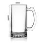 Imagem de Kit 2 Canecas Magnus Gourmet Cerveja Chopp 480ml Vidro Reforçado Zero Grau Com Alça Apoio Dedo Bar Cervejaria Buffet