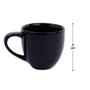 Imagem de Kit 2 canecas xícara de porcelana 95ml lisa chá cozinha utilidades