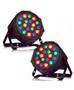 Imagem de Kit 2 Canhao Refletor Par Leds 18 Led Rgb Dmx Slim Digital