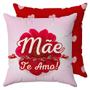 Imagem de Kit 2 Capas Almofadas Dia das Mães 03 45x45 ID Decor