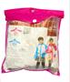 Imagem de kit 2 Capas Chuva Infantil Menina Rosa Plástico -10 anos
