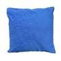 Imagem de Kit 2 Capas De Almofada Com Zíper 45x45cm Suede Lisa
