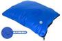 Imagem de Kit 2 Capas para Travesseiro 50 X 70 Cm Ziper Impermeavel Hospitalar - 50 x 70 cm Cor: Azul