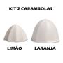 Imagem de Kit 2 Carambolas P/ Espremedores Spolu Suco Limão/Laranja