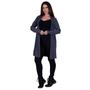 Imagem de Kit 2 Cardigan Manga Longa Canelado Casaco Kimono de Inverno KIT 2 CARDIGAN FABIANE 