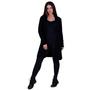 Imagem de Kit 2 Cardigan Manga Longa Canelado Casaco Kimono de Inverno KIT 2 CARDIGAN FABIANE 