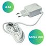 Imagem de Kit 2 Carregador Celular Micro Usb V8 20W Bivolt Tomada 10A