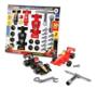 Imagem de Kit 2 Carrinho Brinquedo de Corrida Fórmula - 1 + Oficina Criativa Chaves com Função e Acessórios com 30 Pcs Original