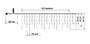 Imagem de Kit 2 Cascatas 400 Leds 10M C/ 8 Funções Morno C/ Fio Branco 220v