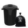 Imagem de Kit 2 Cesto de Lixo Lixeira Redonda Com Tampa E Alça 30 litros Multiuso Cozinha Banheiro Condomínio Casa