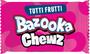 Imagem de Kit 2 CHICLETE AMERICANO BAZOOKA CHEWS SHARE PACOTE 120G