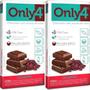 Imagem de Kit 2 Chocolate Only4 com Cranberry Tudo Zero Leite 80g