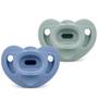 Imagem de Kit 2 Chupeta Nuk Sensitive Soft 100% Silicone Tam 1 0-6 Mes